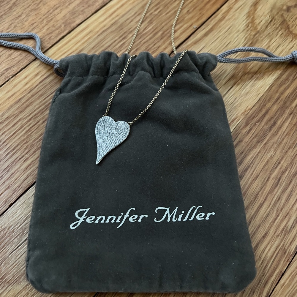 Jennifer Miller Heart Necklace